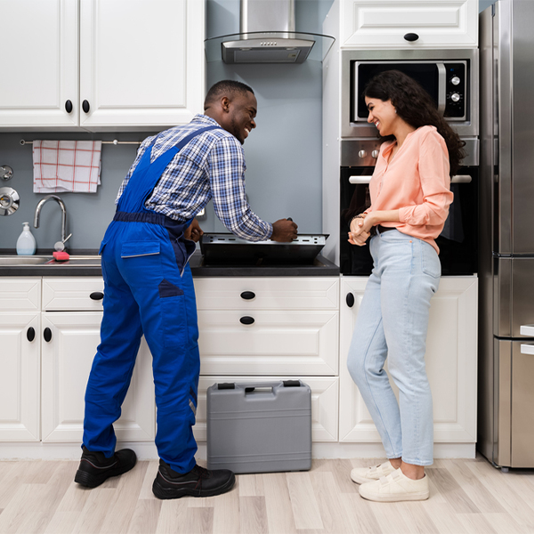 how long does it typically take to complete cooktop repair services in Franklin County NY